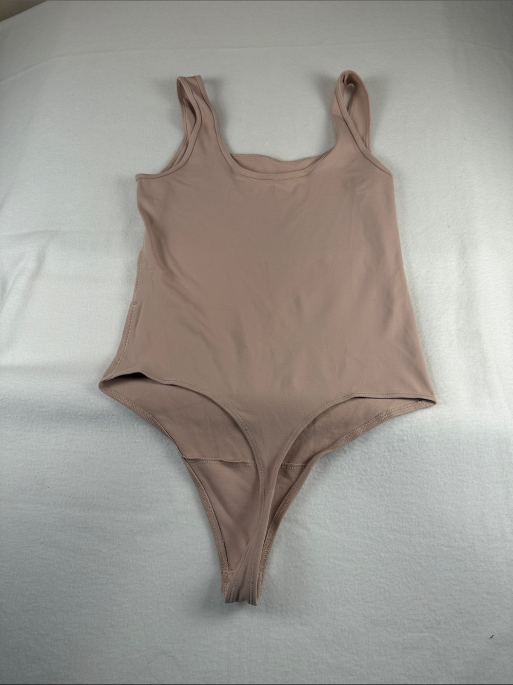 Abercrombie & Fitch Blush Pink Scoop Neck Bodysuit - 291